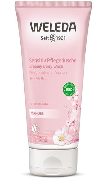 Mandeļu krēmveida dušas ziepes