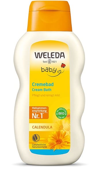 Kliņģerīšu vannas krēms bērniem