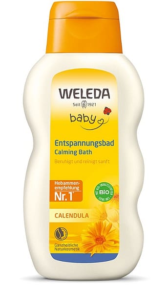 Kliņģerīšu vannas piedeva bērniem