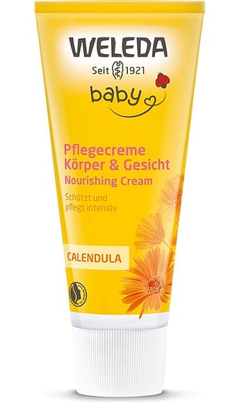 Kliņģerīšu krēms ķermenim bērniem