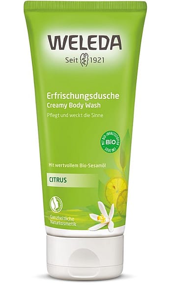 Citrusu krēmveida dušas ziepes