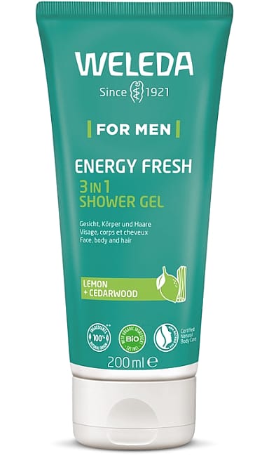 Dušas želeja vīriešiem FOR MEN ENERGY FRESH 3in1 