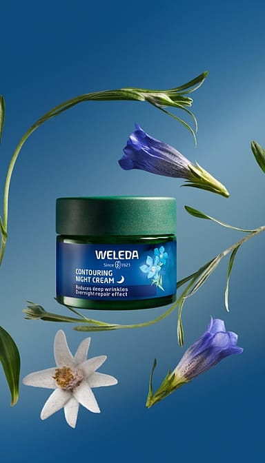 Blue Gentian & Edelweiss nakts krēms