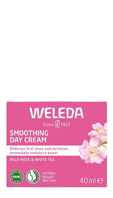 Wild Rose & White Tea izlīdzinošs dienas krēms