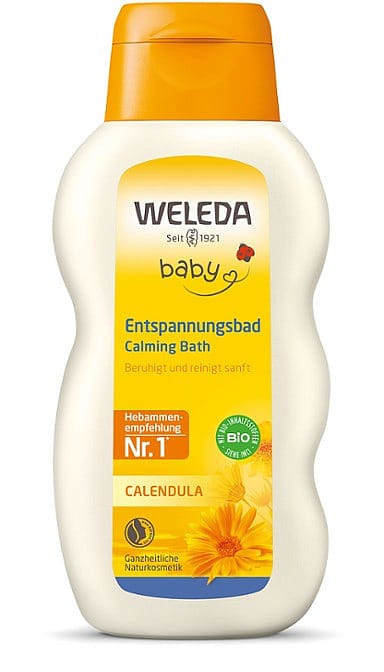 Kliņģerīšu vannas piedeva bērniem