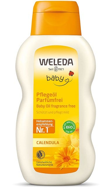 Kliņģerīšu eļļa zīdaiņiem