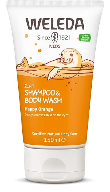 Happy Orange šampūns un līdzeklis ķermeņa mazgāšanai “divi vienā” bērniem