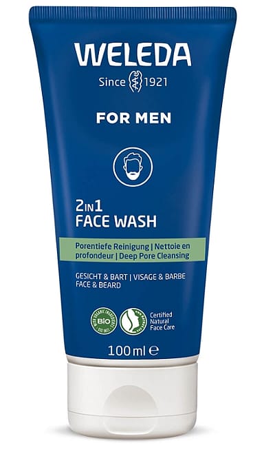 FOR MEN 2in1 līdzeklis sejas ādas attīrīšanai
